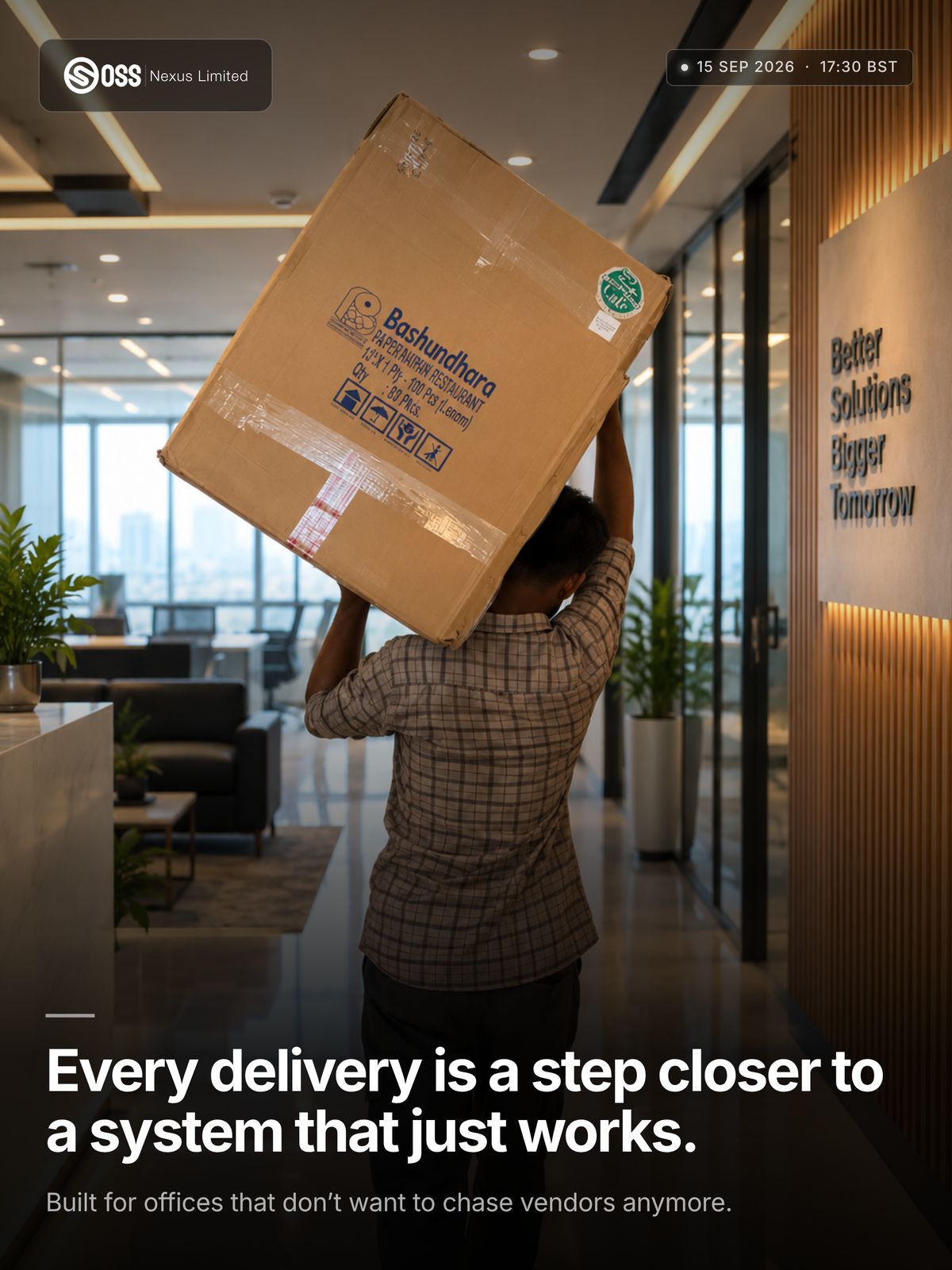 Delivered to your door