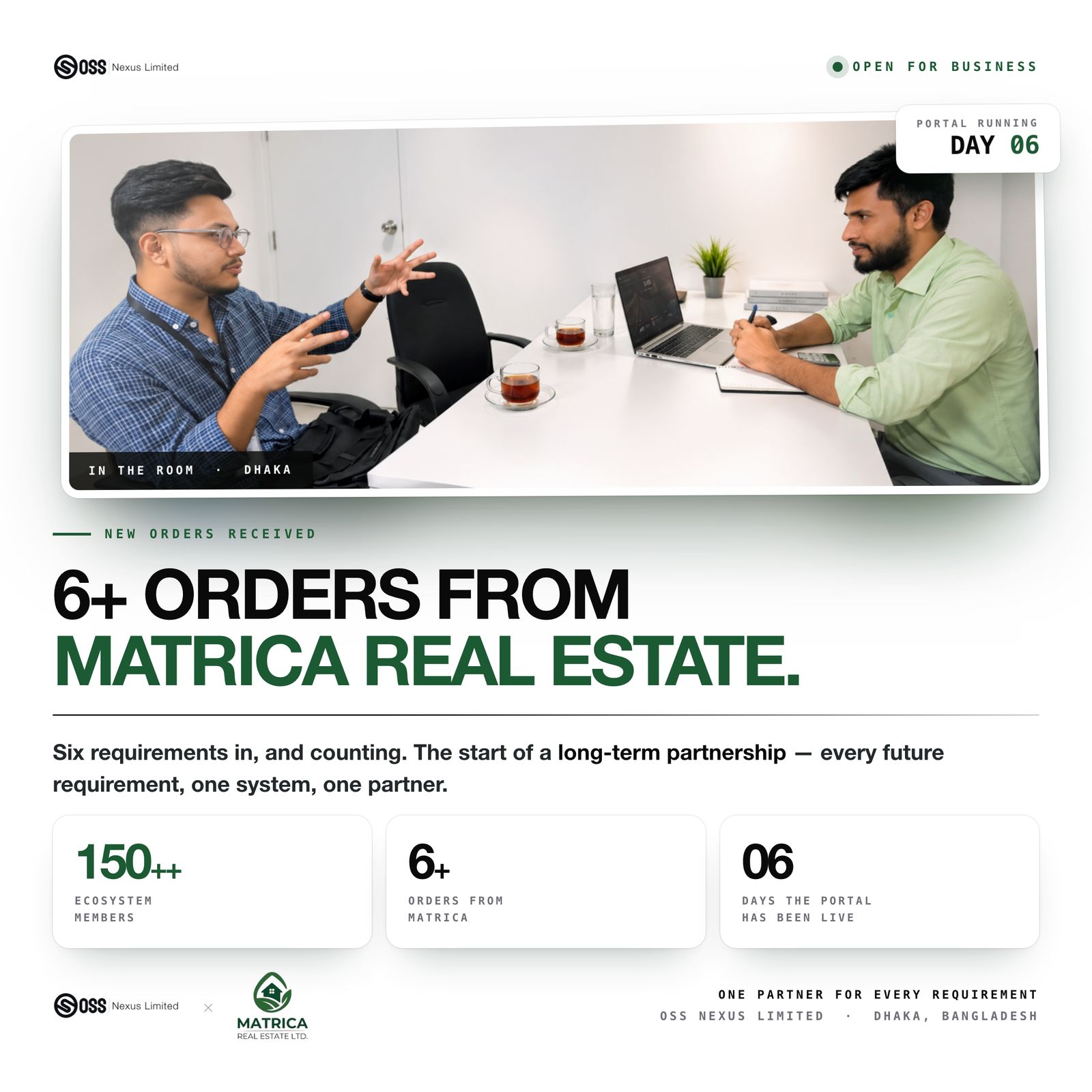 6+ orders · Matrica Real Estate