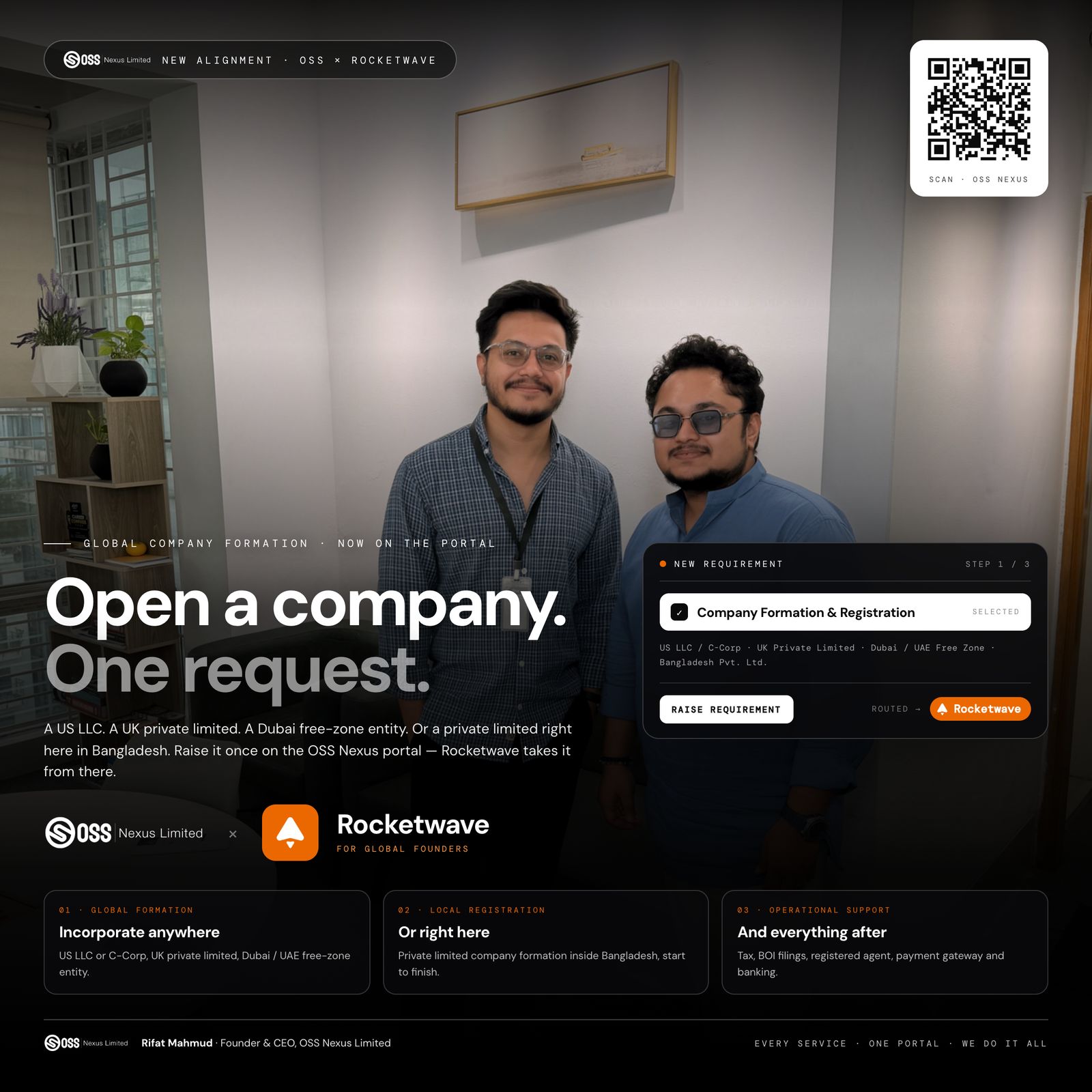Company setup · Rocketwave